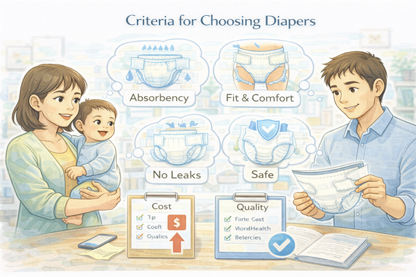 기저귀 선택 기준