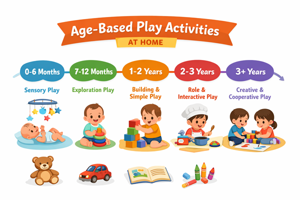 집에서 할 수 있는 연령별 놀이