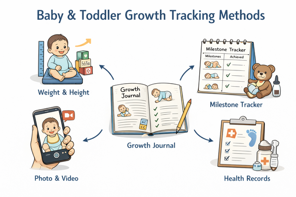 영유아 성장 기록 방법